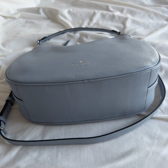 Kate Spade Vivian Crossbody Hobo Shoulder Bag Muted Blue NWOT - Picture 3 of 8